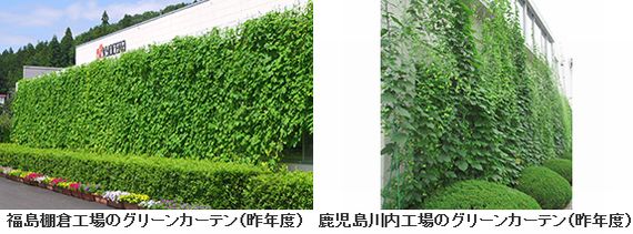 kyosera_gre京セラグループ国内・海外34拠点でグリーンカーテン生育、過去最大の総面積を予定en_845