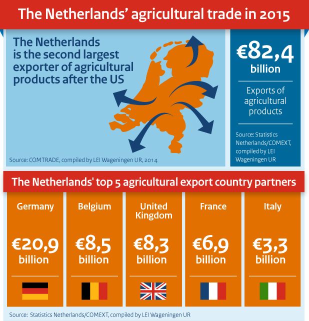 植物工場先進国オランダ、2015年農産品輸出額が過去最高。世界2位のポジション維持