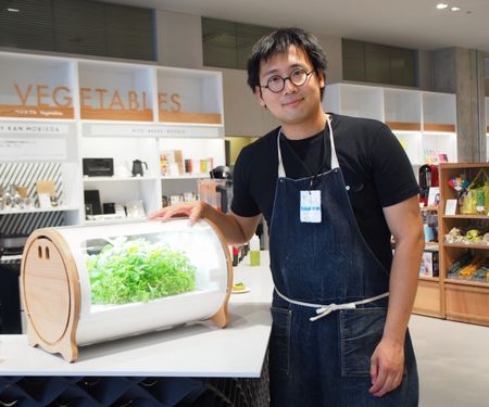 IoT植物工場キット「foop」が「銀座ロフト」のキッチン売場に展示