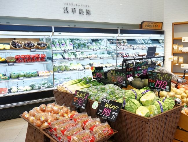 「浅草農園」を食生活提案型店舗としてリニューアル。JGAP野菜の提供も開始