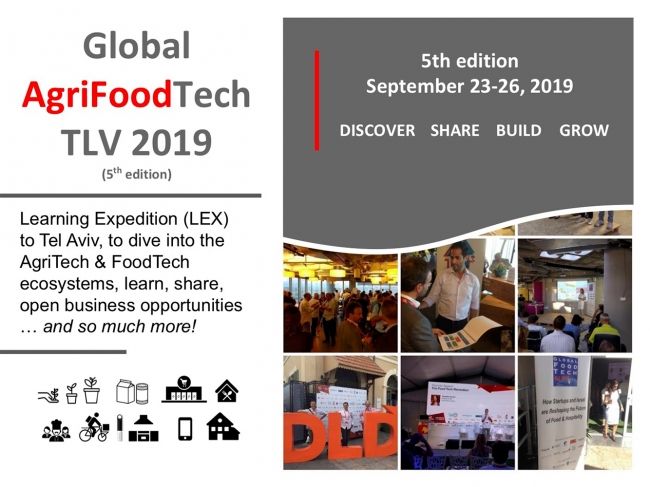 700社以上のスタートアップが存在するイスラエル「Agri＆FoodTech」イベントに日本企業からの募集開始