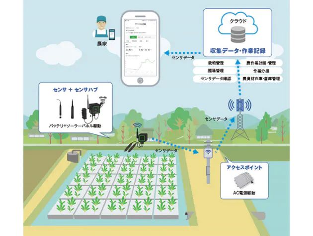 NTTドコモ、水耕栽培にも対応した環境モニタリング・営農支援プラットフォーム「畑アシスト」を提供開始