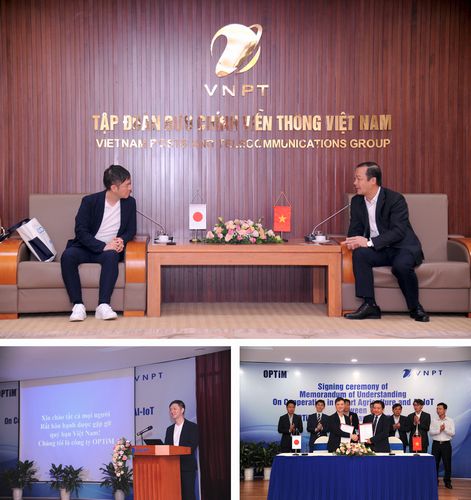 オプティム、ベトナム国営最大手通信グループVNPTと、 AIサービス・スマート農業分野において業務提携