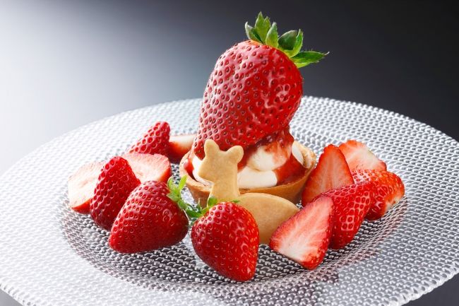 ホテル日航奈良、奈良県の新品種イチゴ「珠姫」を使用したタルトを販売