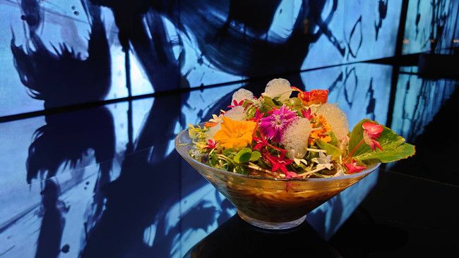 東京・豊洲「チームラボプラネッツ」アート空間で食べられるヴィーガン・ラーメン