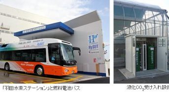 東京ガス「羽田水素ステーション」で回収したCO2、千葉大学の植物工場に有効活用