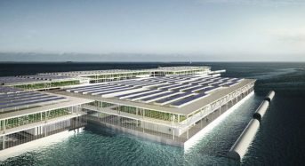 海上に浮かぶ未来の植物工場・食料生産基地
