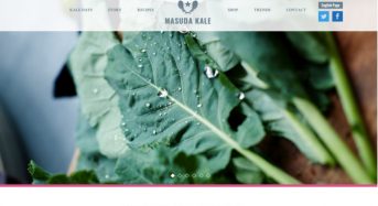 増田採種場「マスダのケール」ブランドページを開設。健康志向をターゲットにケール需要拡大へ