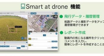 ソフトバンク・テクノロジー子会社、簡単操作でドローン活用を支援「Smart at drone」を提供開始