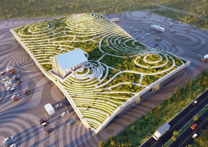 台湾の青果市場、屋上に農場を導入した最新施設として2020年に完成予定